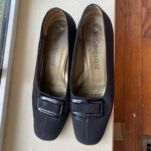 Black Yves Saint Laurent Heels
